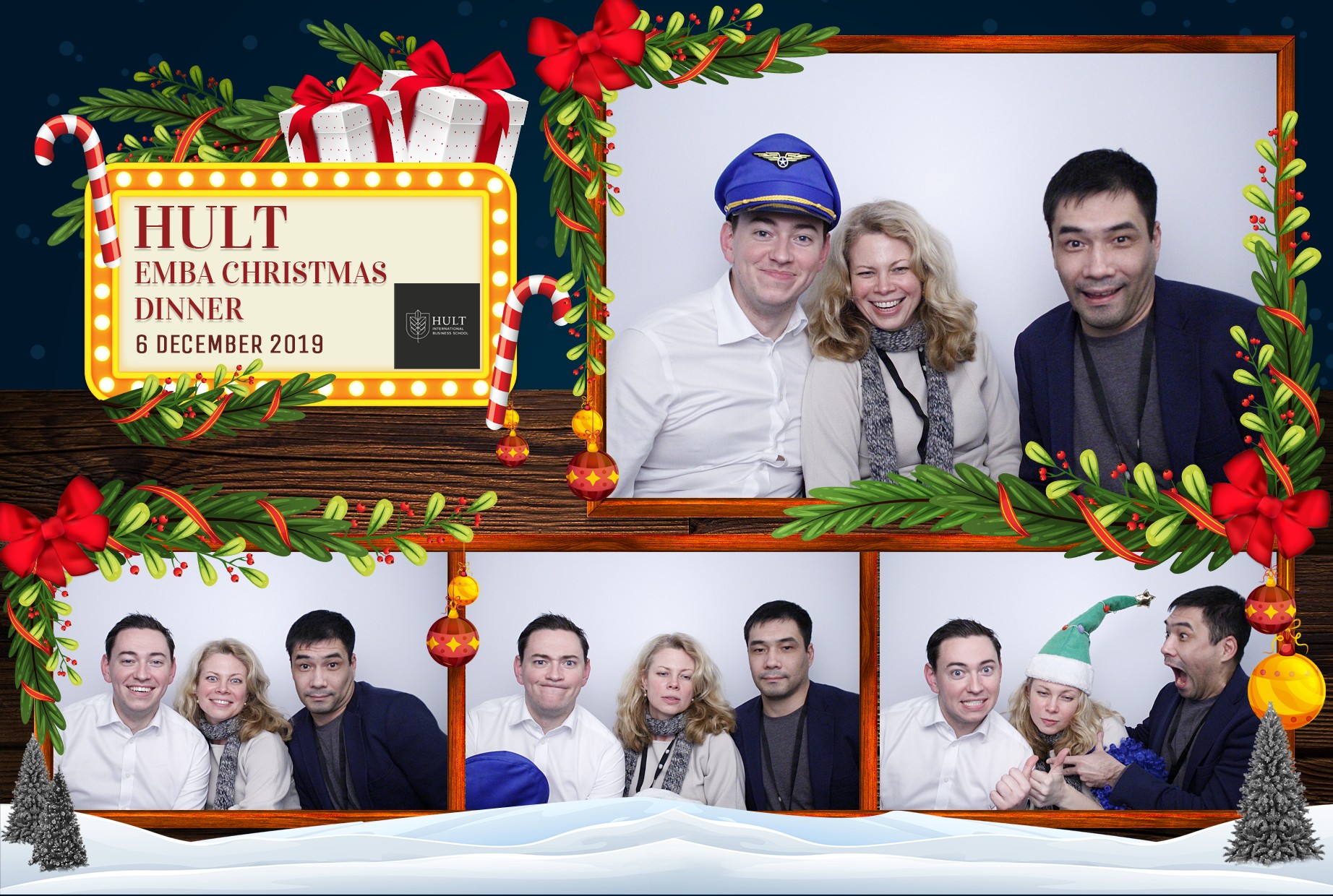 Hult EMBA Year 1 Christmas Dinner | View more photos from the event at gallery.myphotoboothexperience.co.uk/u/MyPhotoBoothExperienceLtd/Hult-EMBA-Year-1-Christmas-Dinner